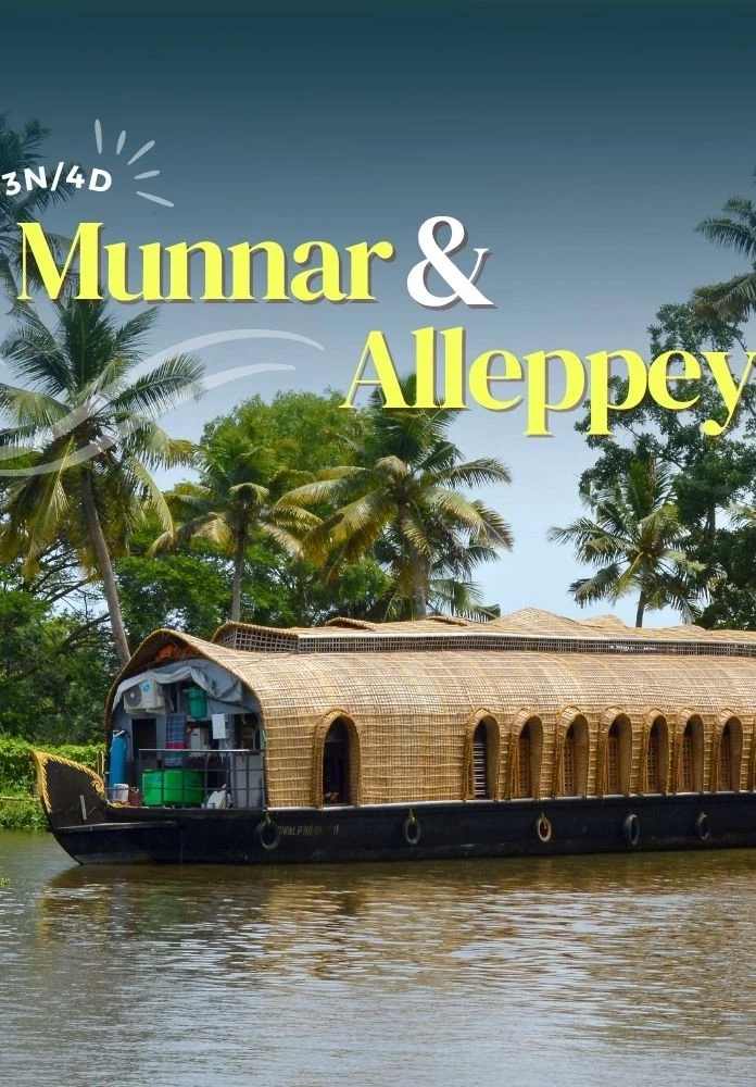 3 Nights 4 Days Munnar Alleppey Tour Package