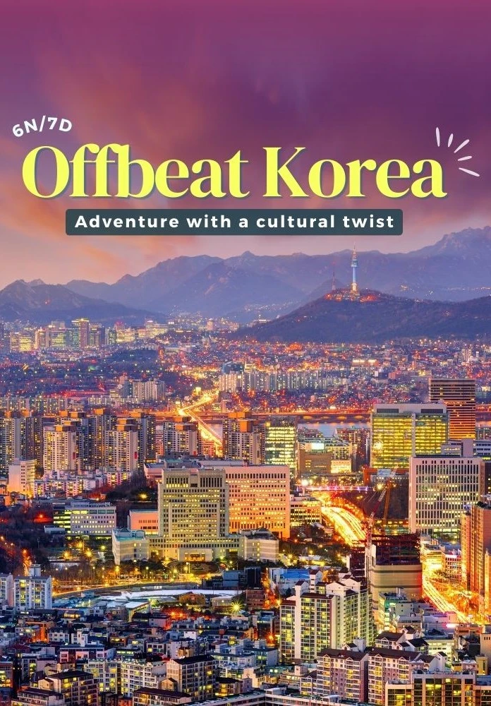 6 Night 7 Days Adventure Tour of South Korea with Seoul and Jeju
