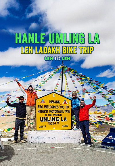 Hanle Umling La Leh Ladakh Bike Trip