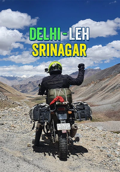 Leh Ladakh Bike and Backpacking Trip | Delhi - Leh - Srinagar