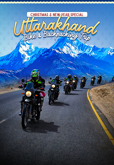 Uttarakhand Bike & Backpacking Trip Christmas New Year