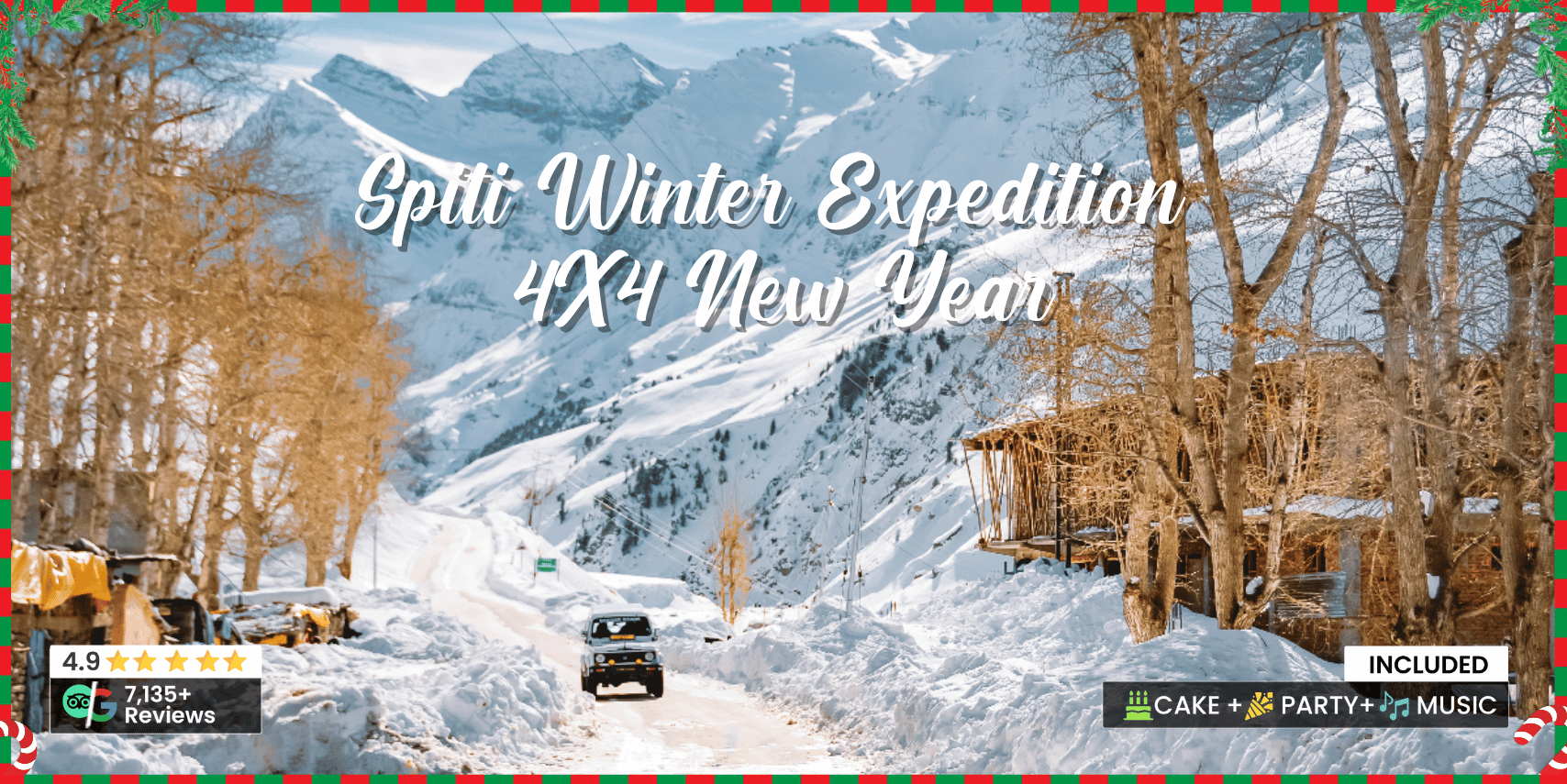 4x4 Winter Spiti expedition