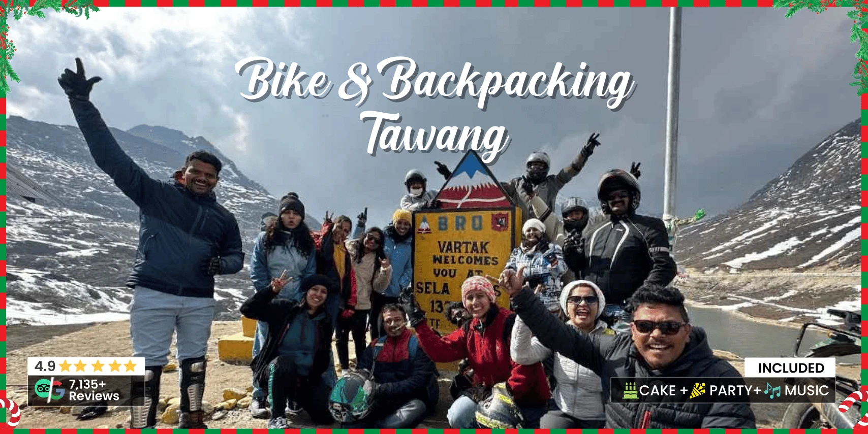 Tawang Bike and Backpacking Trip