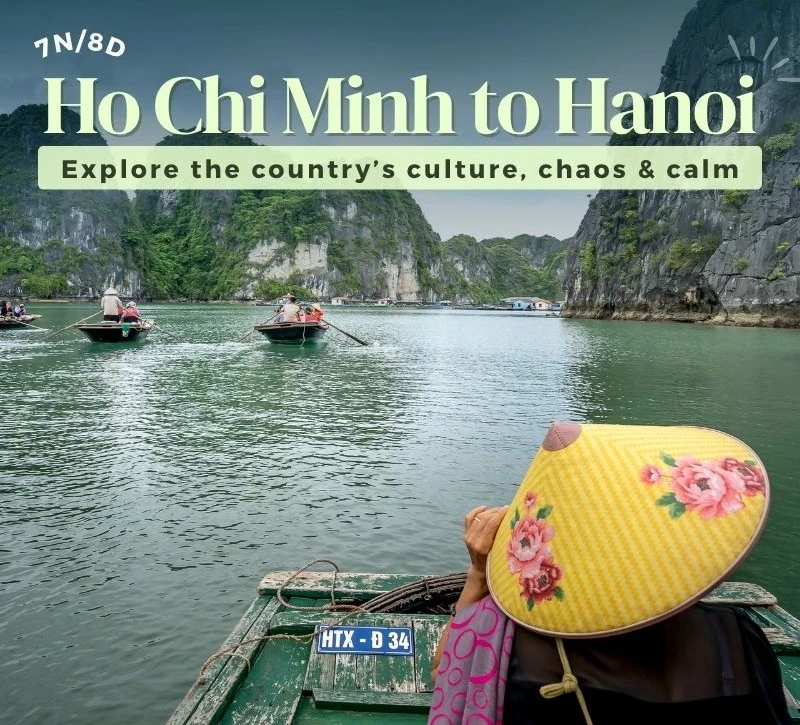 7 Night 8 Days Vietnam Tour with Ho Chi Minh