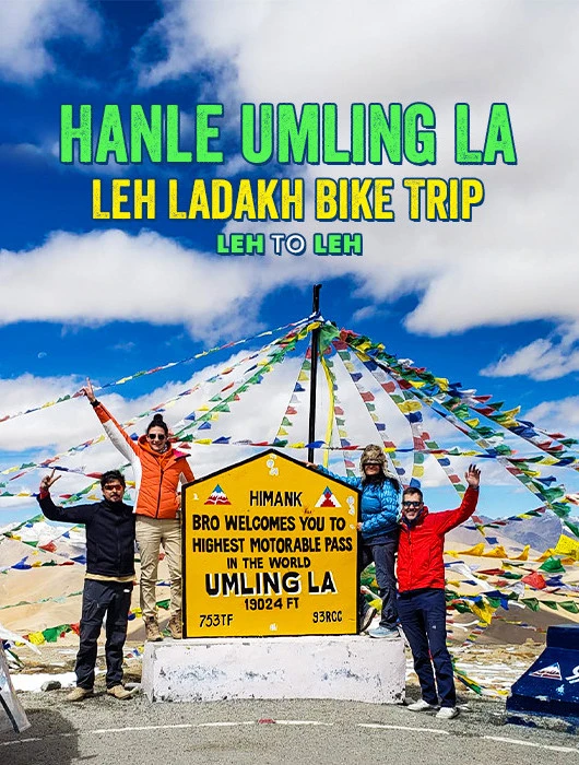 Hanle Umling La Leh Ladakh Bike Trip JustWravel