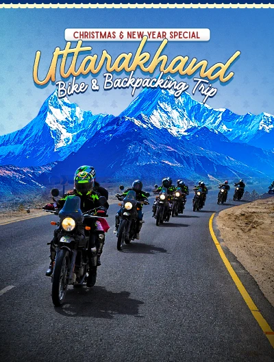 Uttarakhand Bike & Backpacking Trip Christmas New Year JustWravel