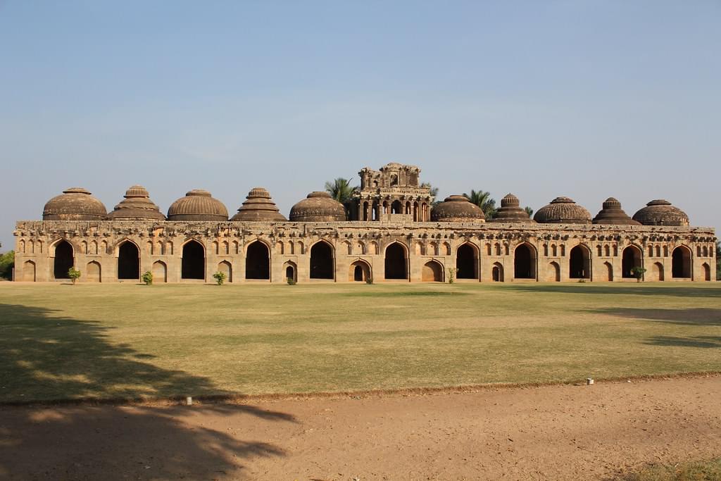 Elephant Stables Hampi