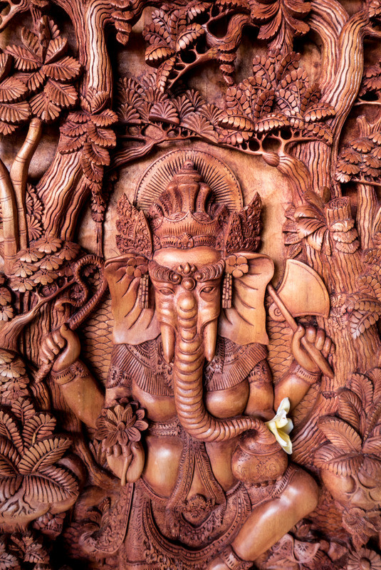 Wood Carving, Mas Village