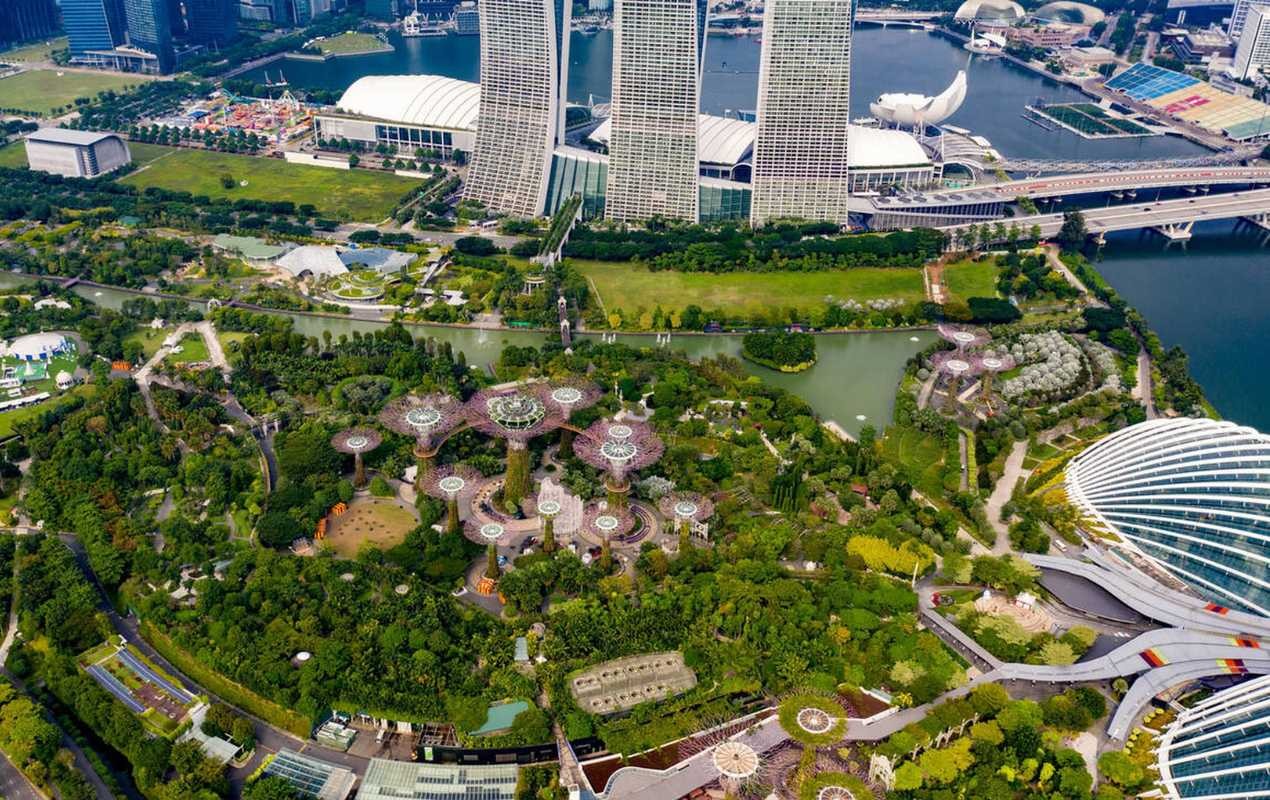 Supertree Grove, Gardens by the Bay, Singapore.