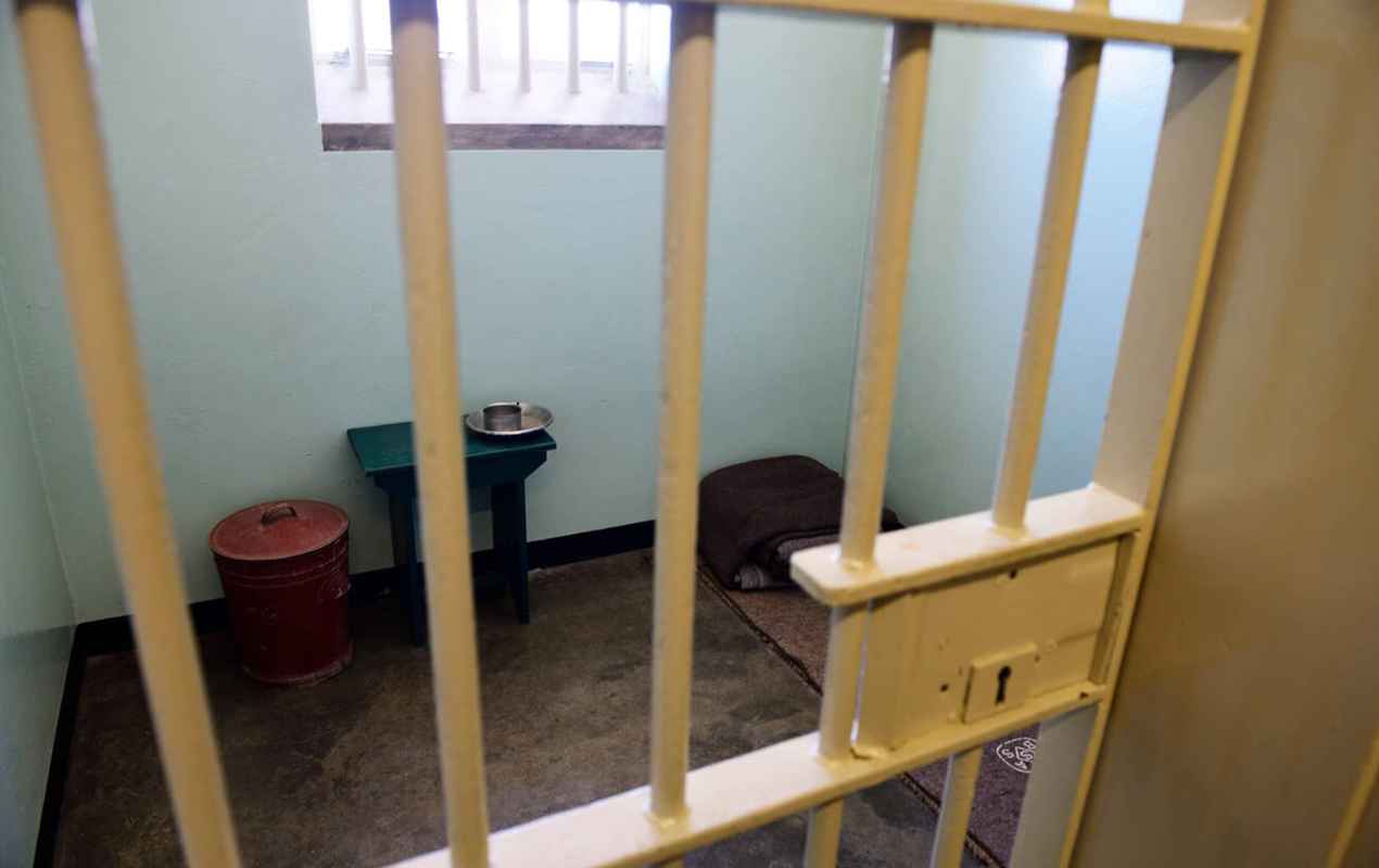 Cell of Nelson Mandela, Robben Island, Cape Town