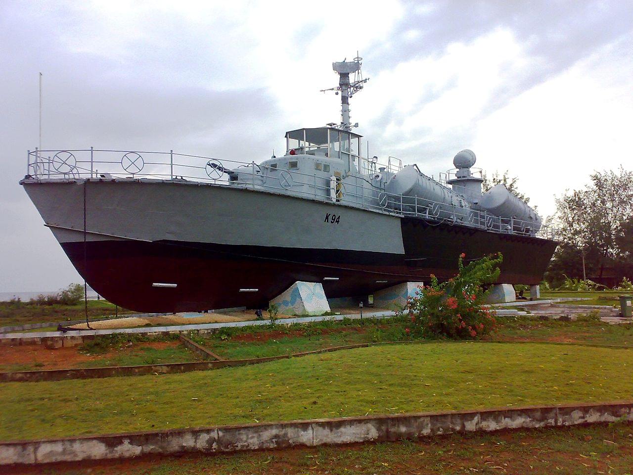 INS Chapal Warship Museum Karwar