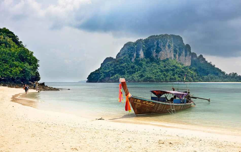 Beach on Tup Island (also known as Tub Island, Koh Tap or Koh Thap)