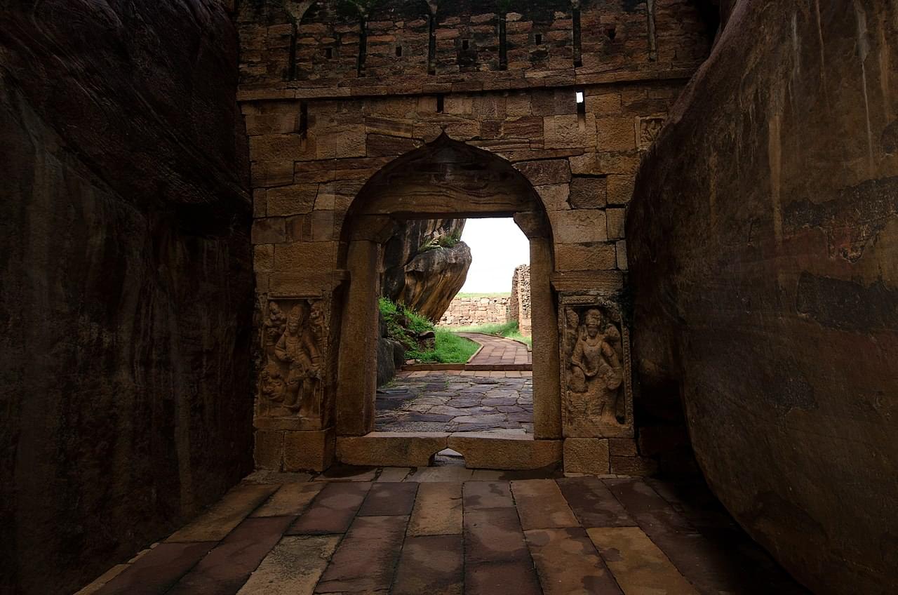 Badami Fort Entrance Badami