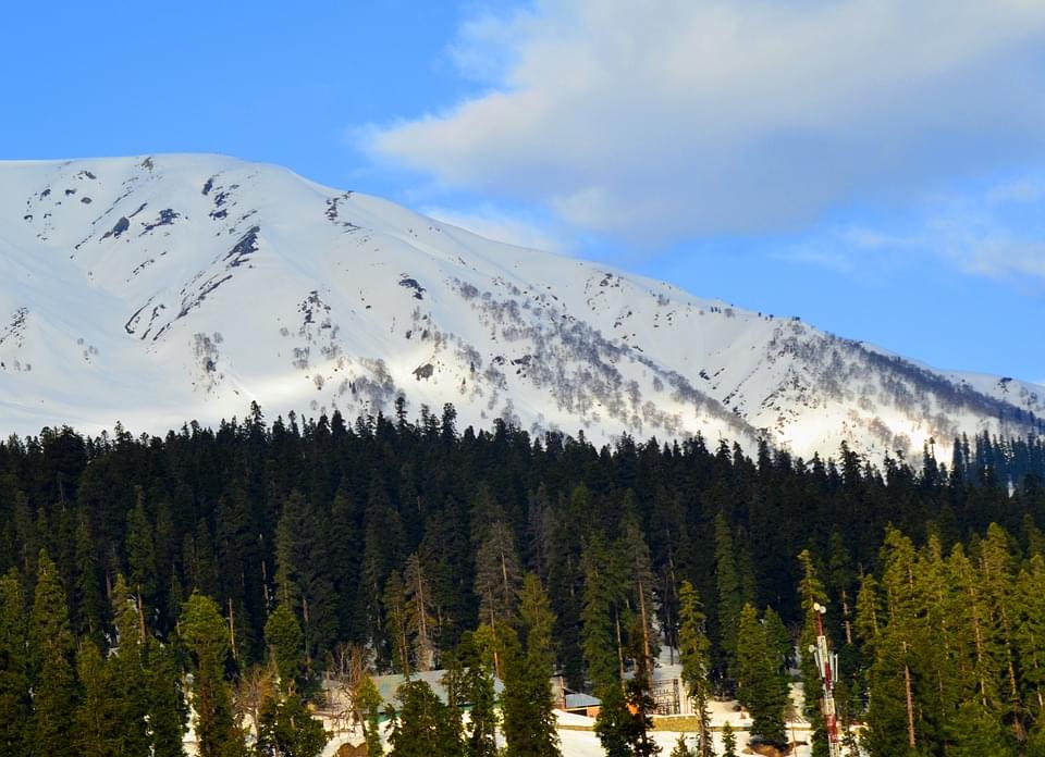 Beautiful snow covered Mountains