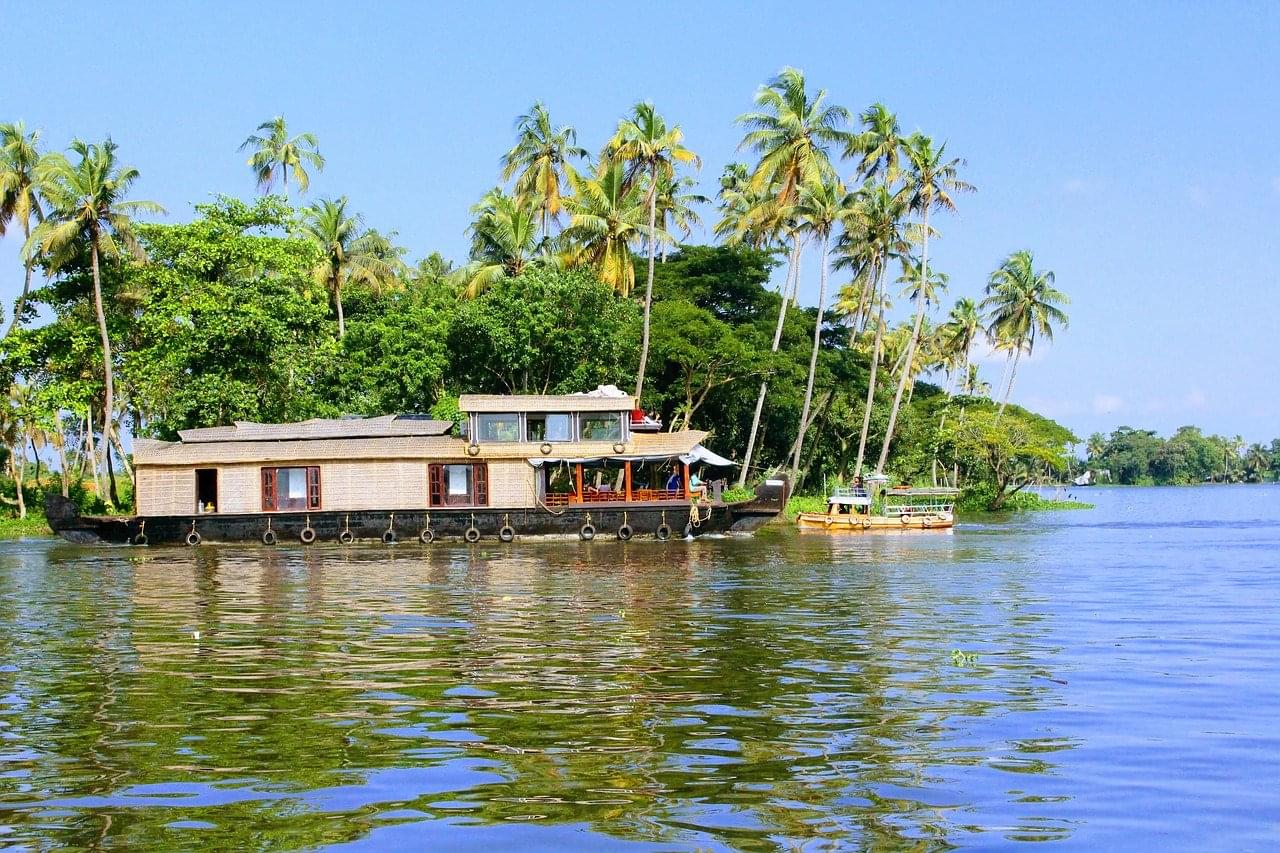 Housebooat at Alleppey