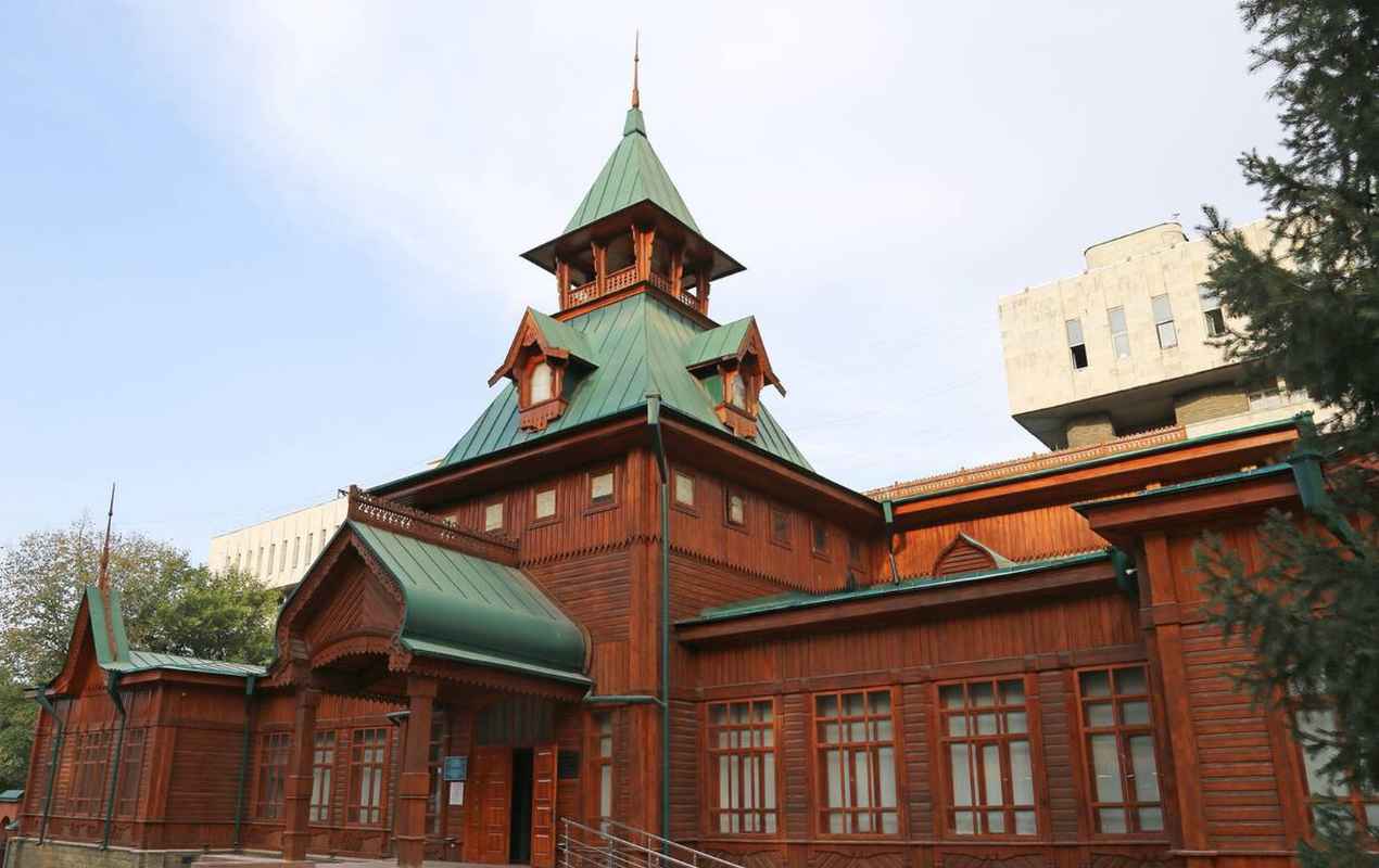 Museum of Folk Musical Instruments, Panfilov Park, Zenkov Street, Almaty