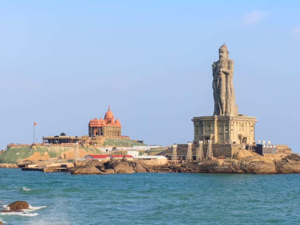 Vivekananda Rock Memorial and Thiruvalluvar Temple