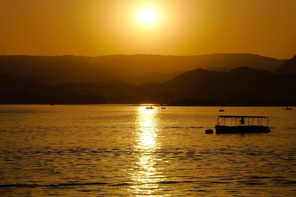 Sunset View at Lake Pichola Udaipur