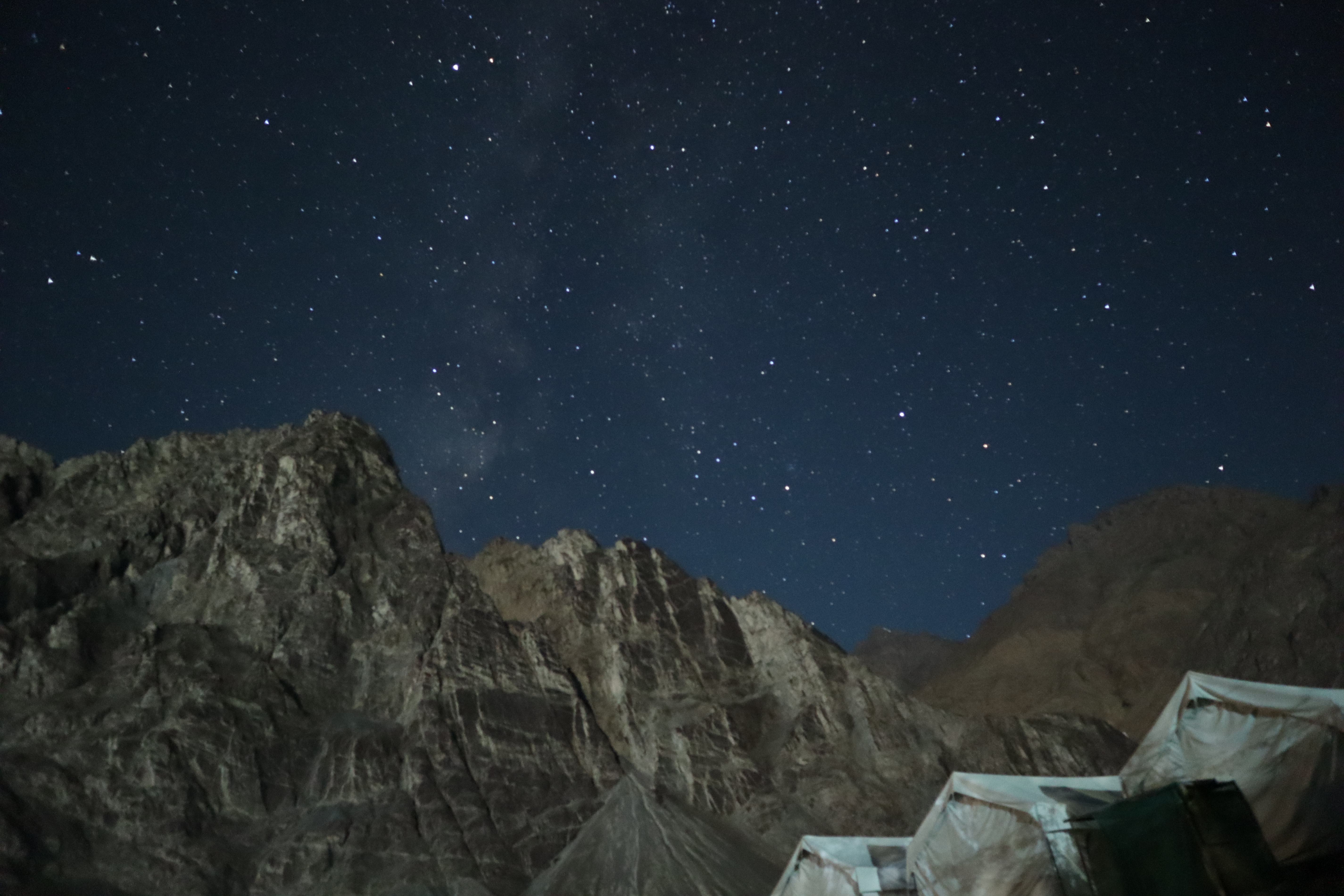 Star Gazing At The Campsite