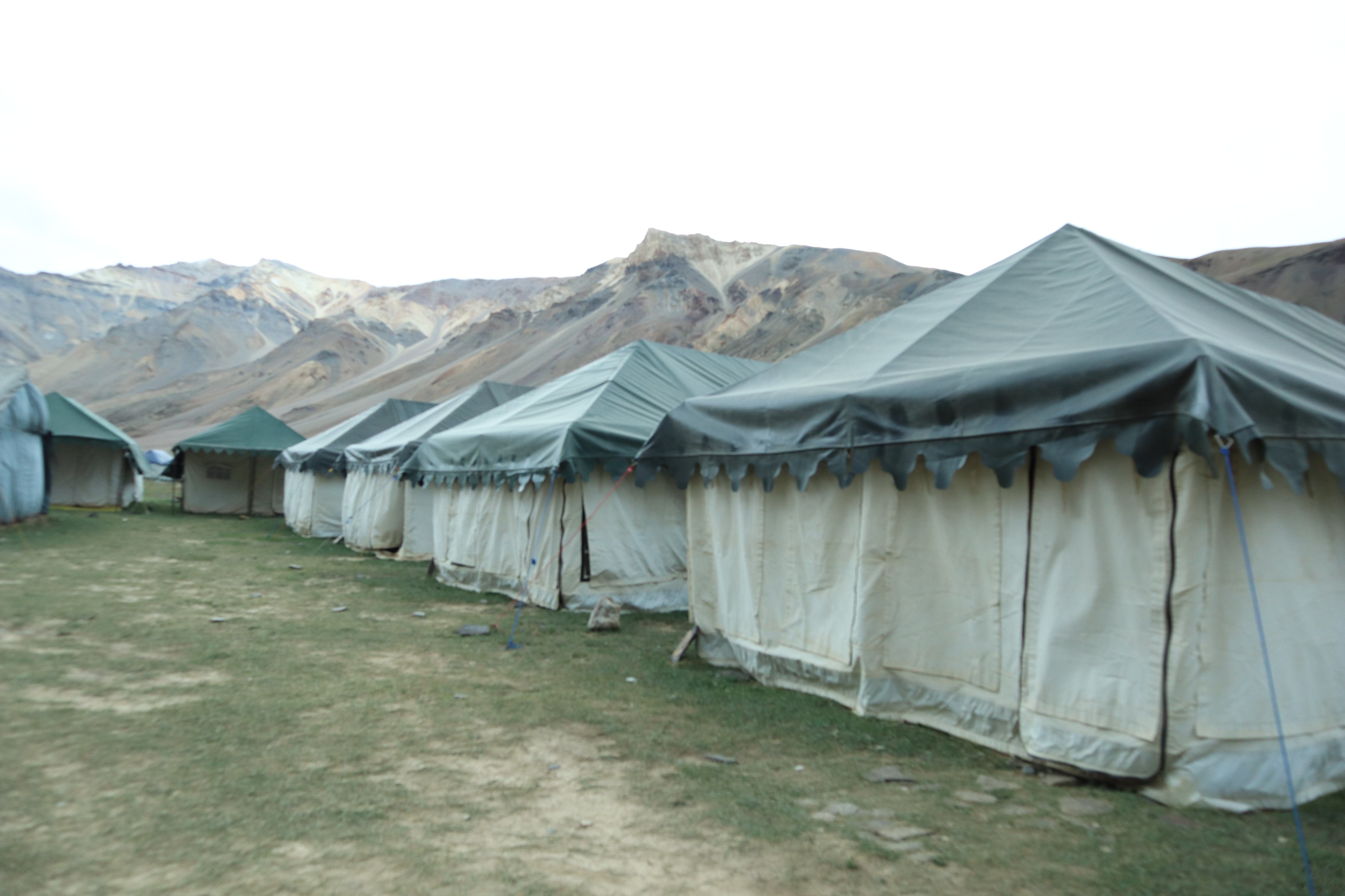 Camps in Sarchu.
