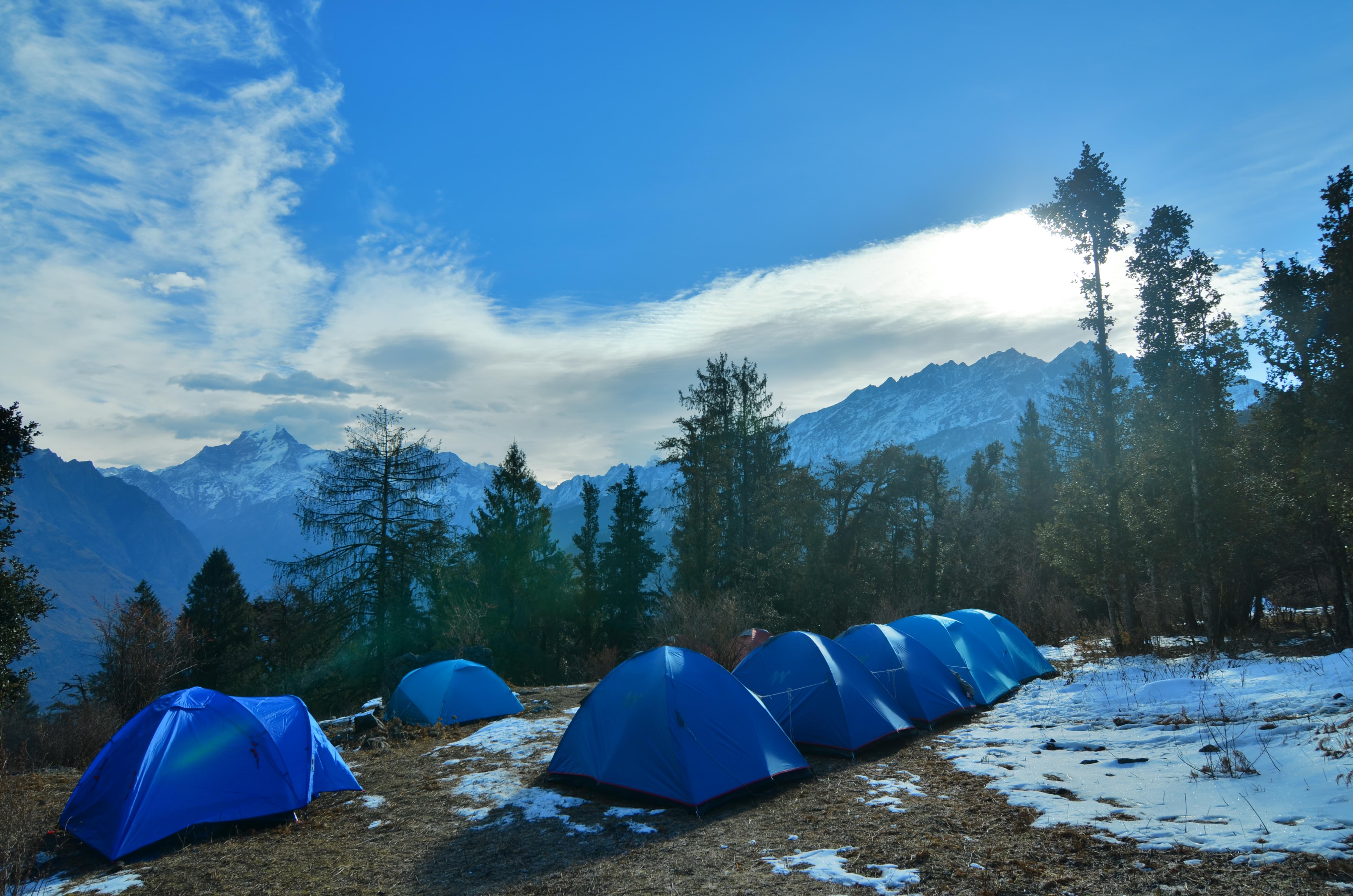 Camping at ali bedni bugyal