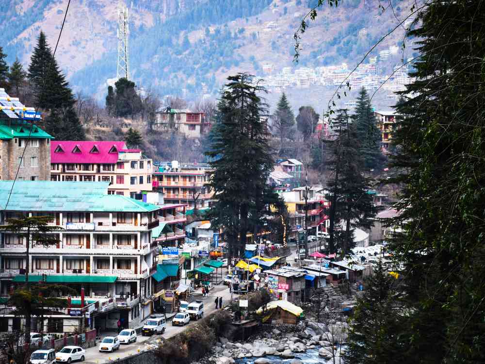 Snow-capped Manali