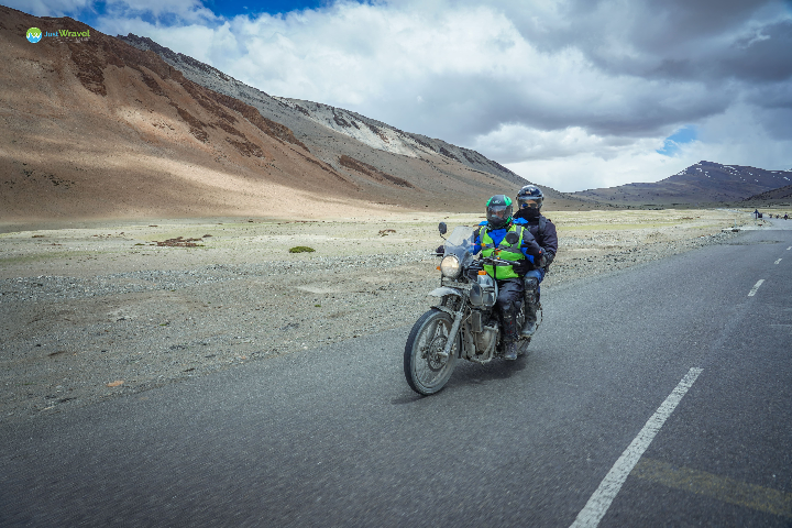 Bikers in Leh Ladakh