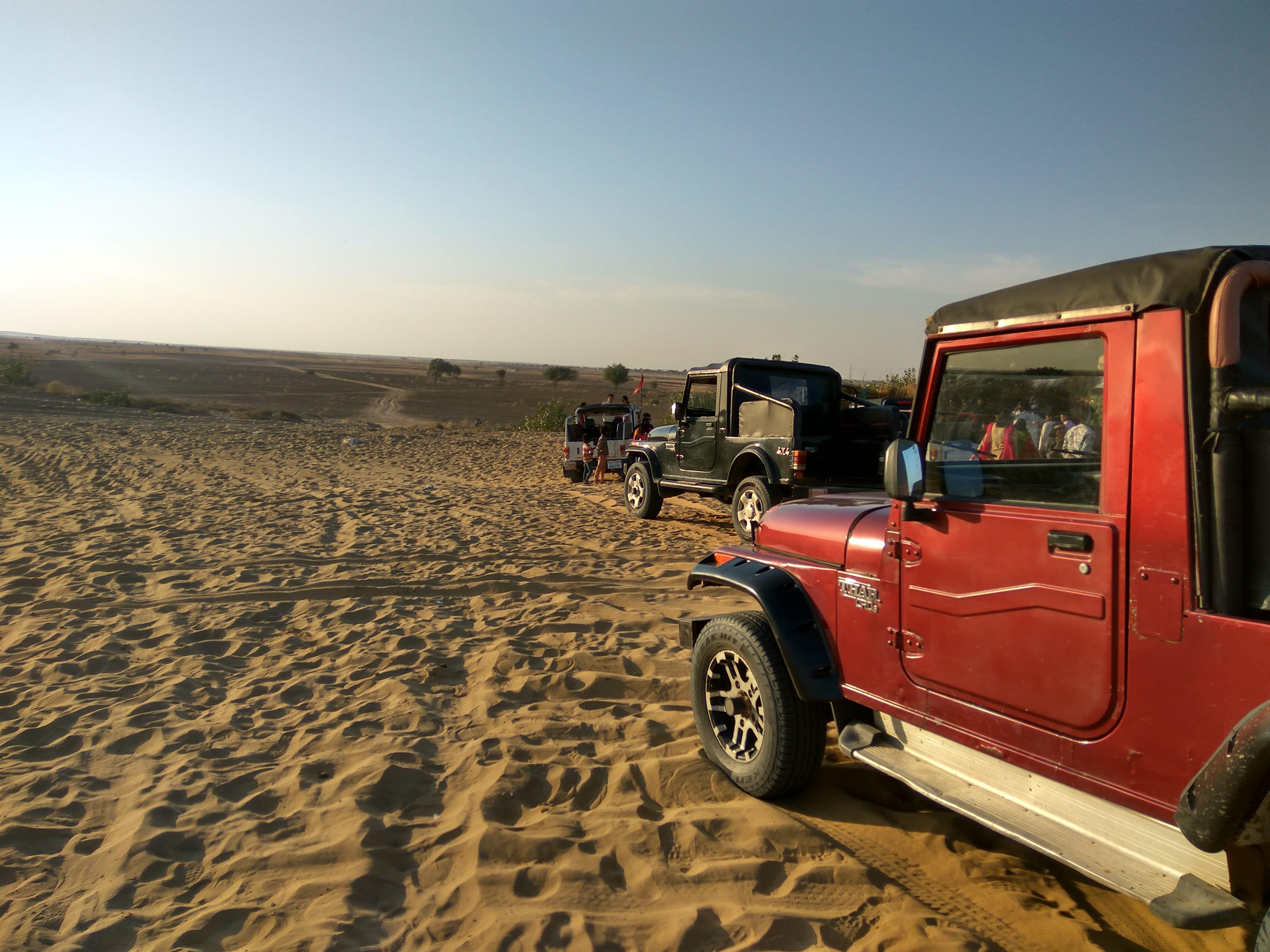 Jeep Safari at Jaisalmer