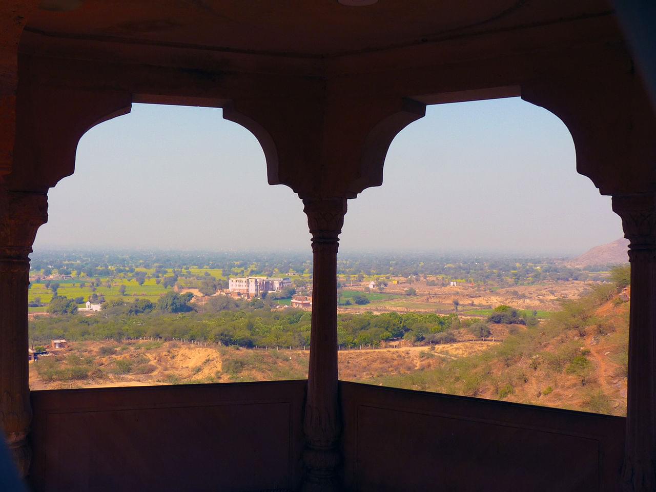View From Neemrana Fort