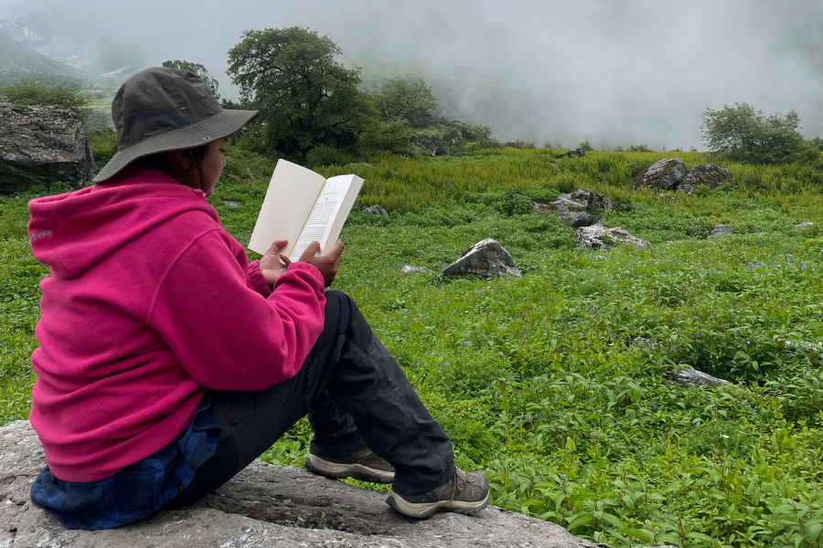 Reading in peace