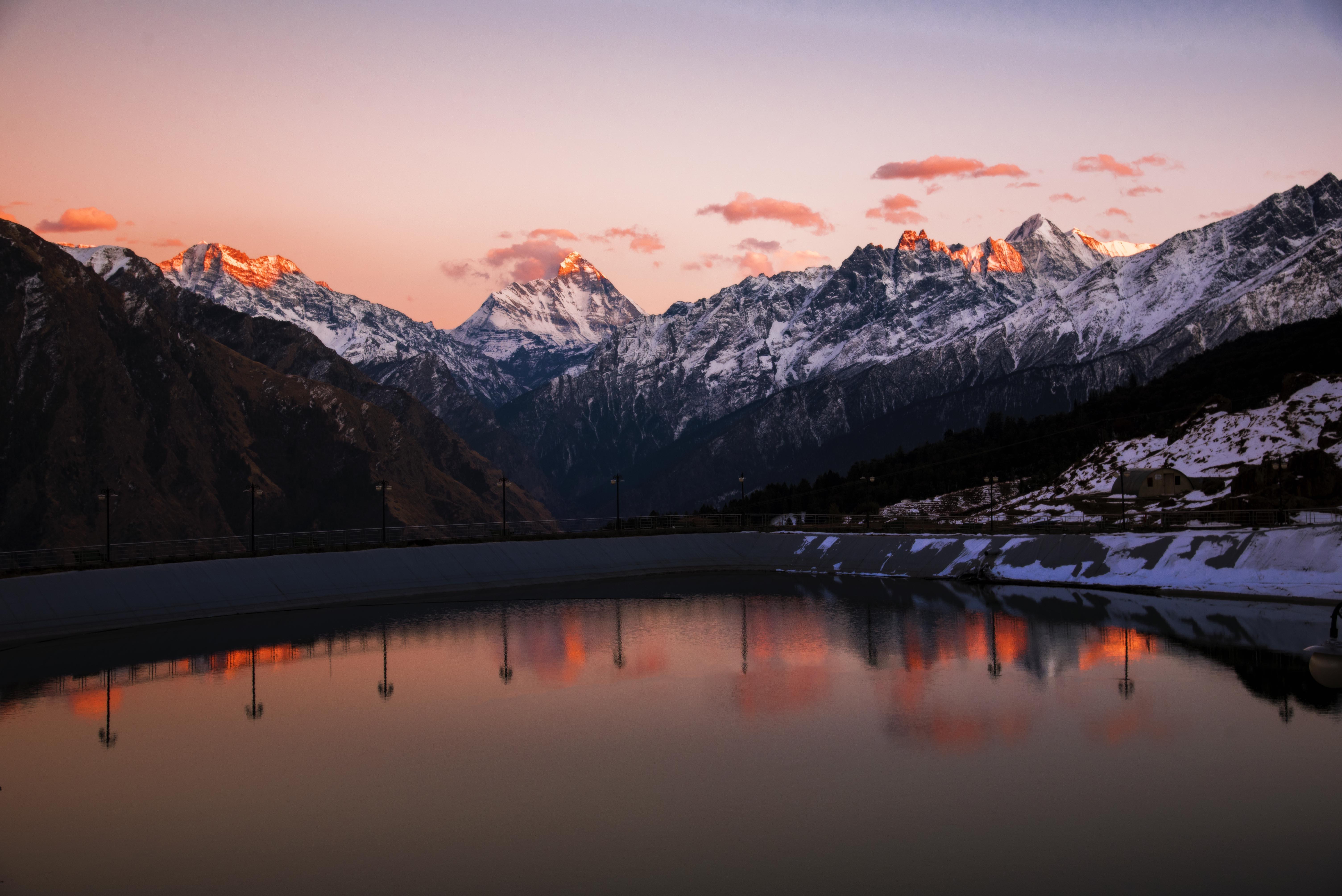 Sunset from Auli