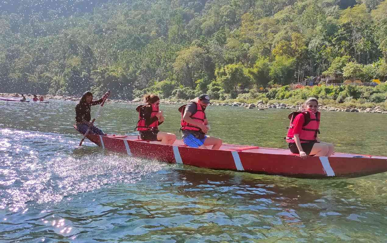 Boating in Dawki River