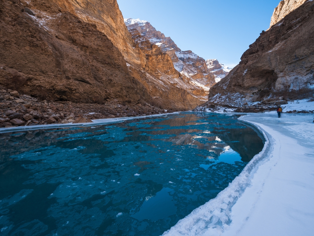 Mind blowing views from Chadar Trek