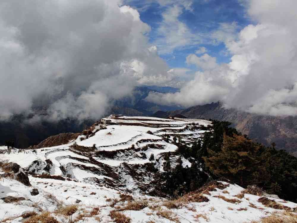 snow-capped mountains of Chakrata