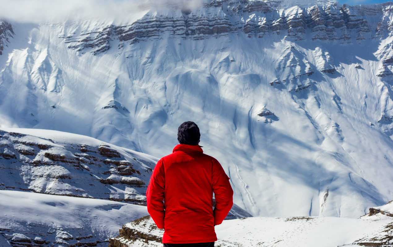 Wraveler enjoying the breathtaking views in Spiti