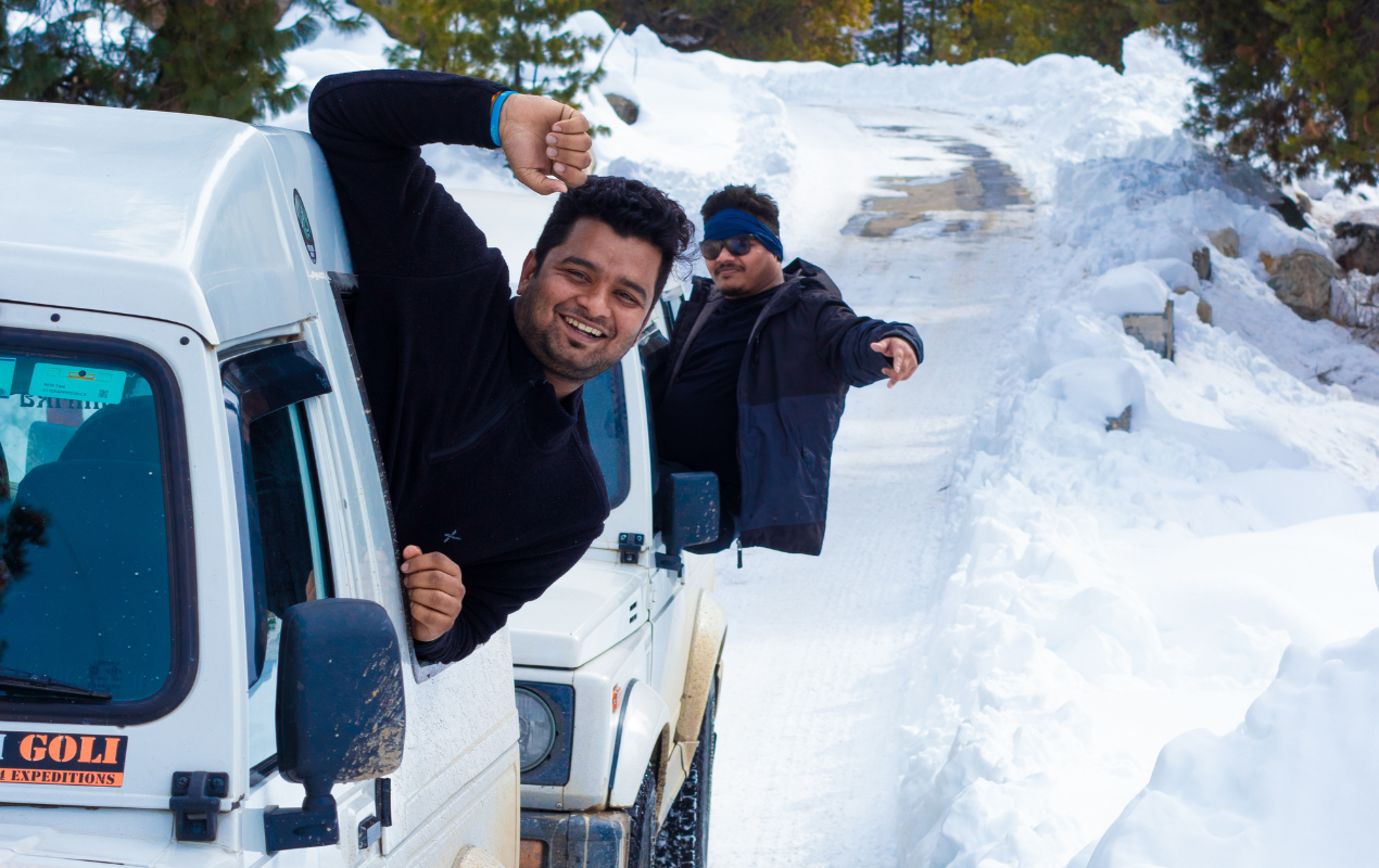 Wravelers from the Winter Spiti trip