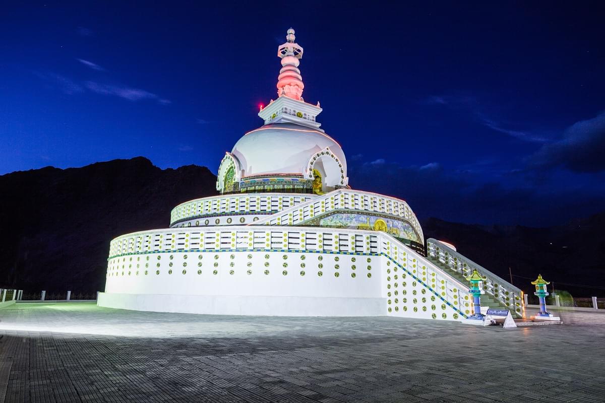 Shanti Stupa Leh