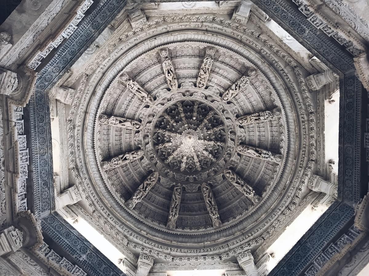 Interior Ranakapur Jain Temple