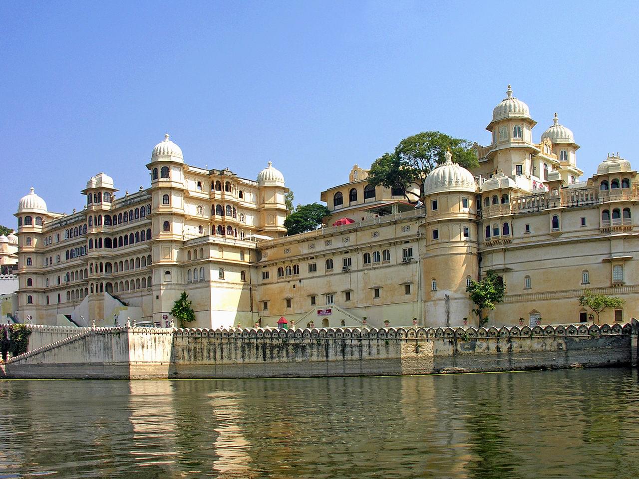 Beautiful Sunset View at Lake Pichola