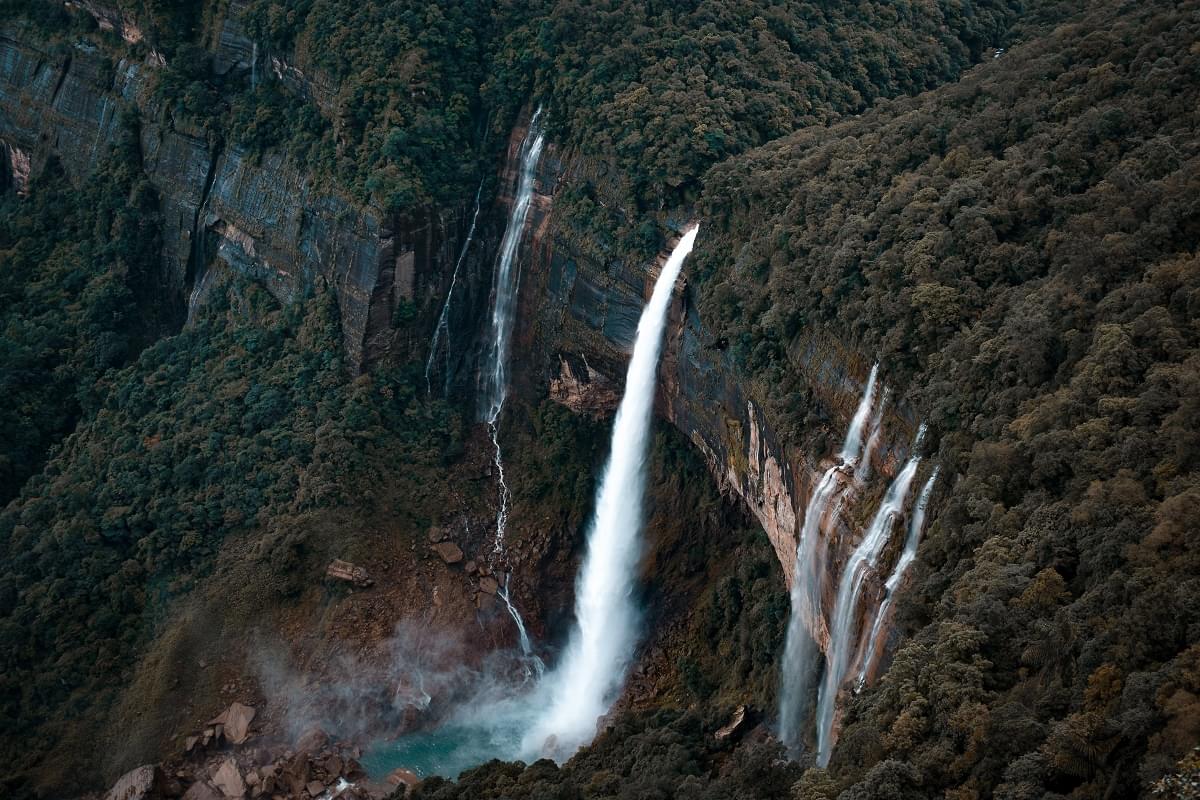 Nohkalikai Waterfall