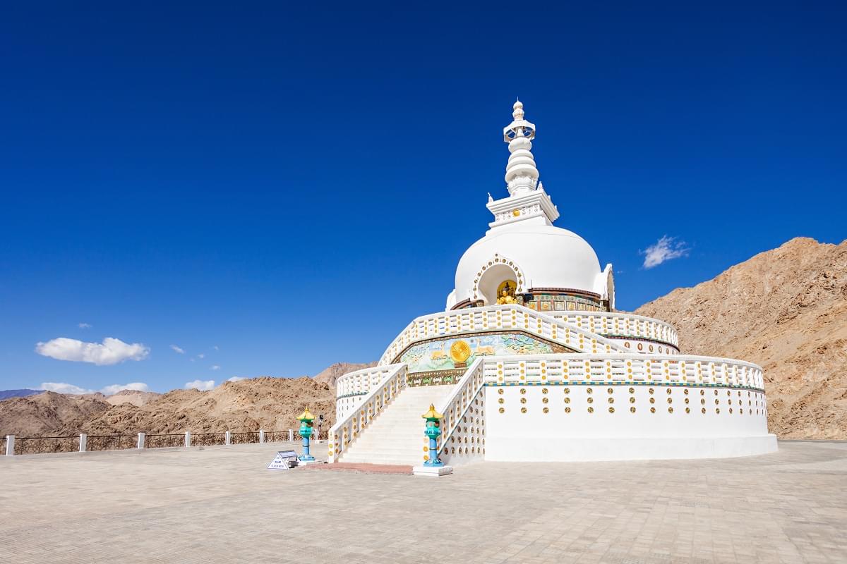 Shanti Stupa Leh