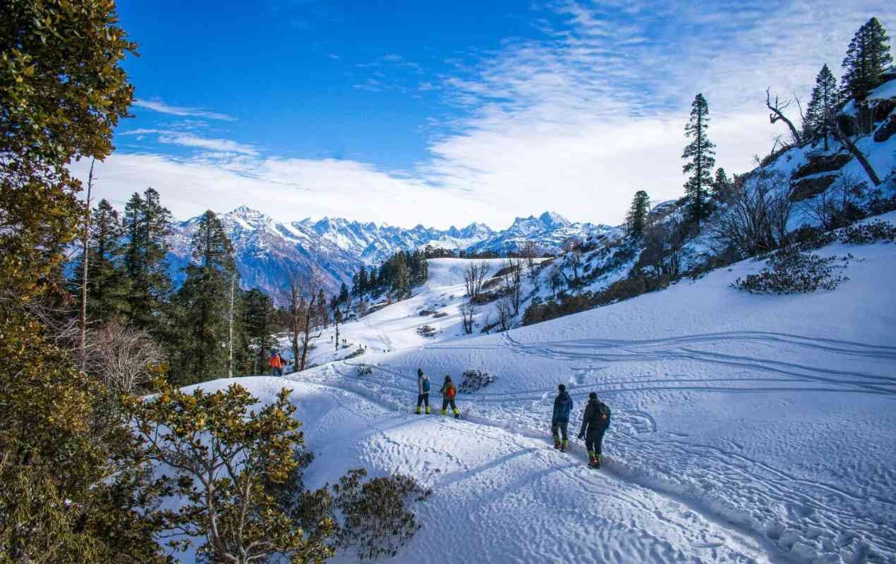 Stunning views from our Himachal Backpacking trip