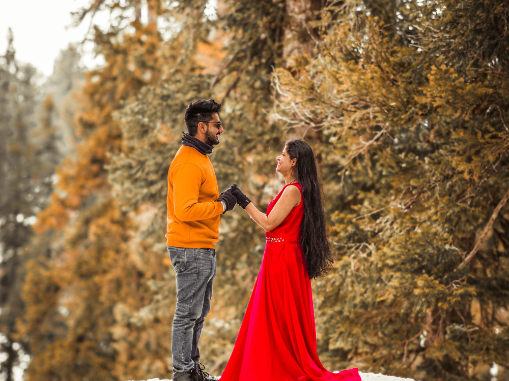 Couples in Kashmir