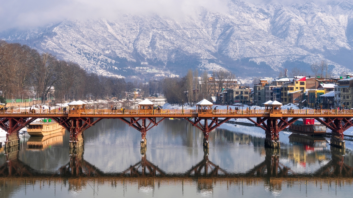 Srinagar in winter