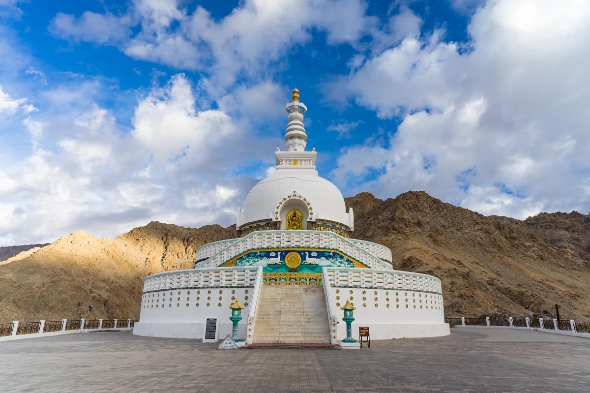 Shanti Stupa Leh