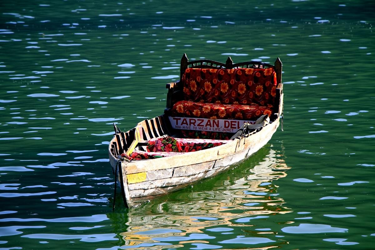 Boating at Naini Lake