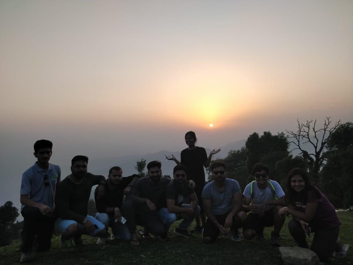 Sunset at Nagtibba Basecamp