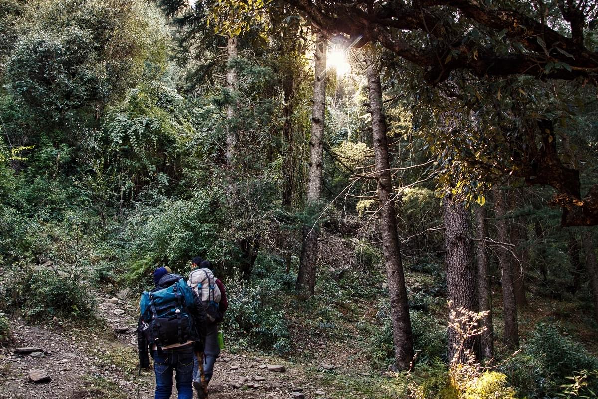 Trail to Parashar Lake