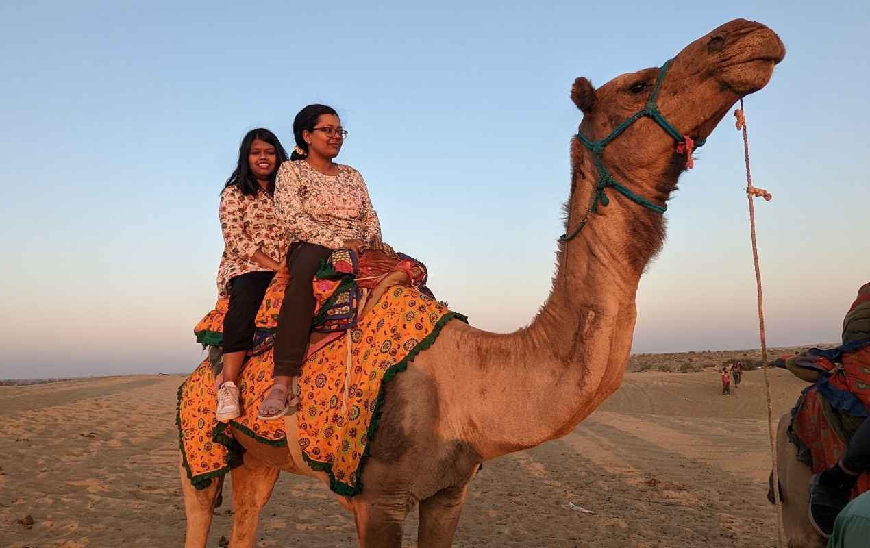 Camel Ride in Rajasthan