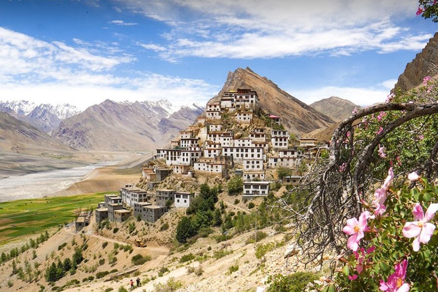 The iconic Key Monastery